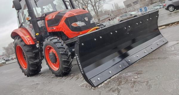 Отвал оборотный коммунальный HARVEST для тракторов FARMER FL 904 с двумя комплектами ножей